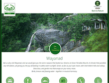 Tablet Screenshot of greenparadiseresorts.com